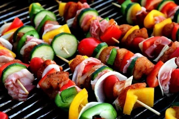 BBQ Buffet mit Vielfalt